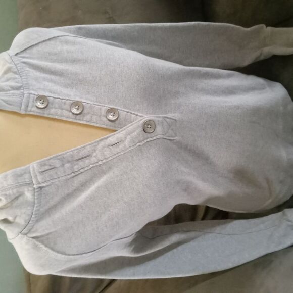 Like New, Hooded, Button Up Lady's Sweatshirt - Picture 2 of 7